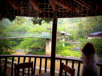 Jarabacoa - Hotel Gran Jimenoa - Hanging bridge