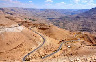 Grand Canyon of Wadi Mujib
